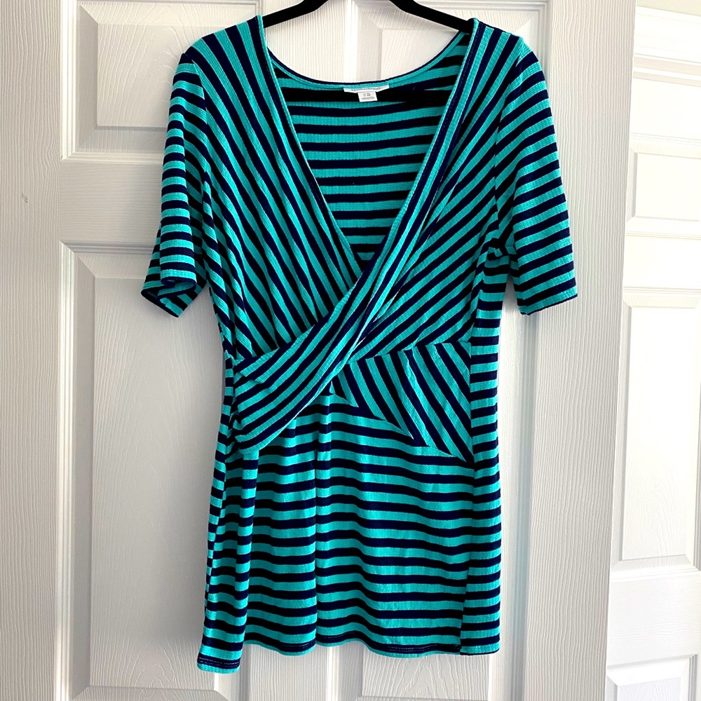 Wrap Style Front Maternity Top